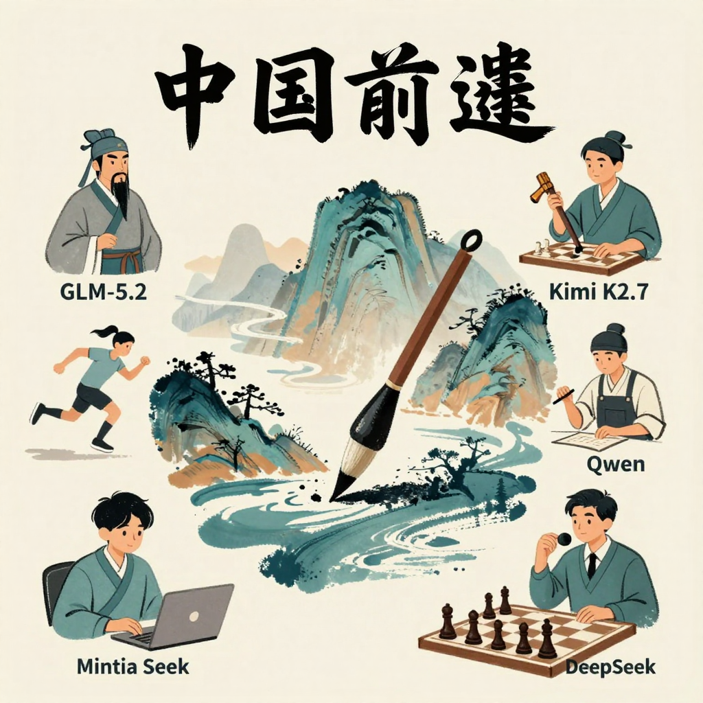 Открытый фронтир: GLM, DeepSeek, Qwen, Kimi
